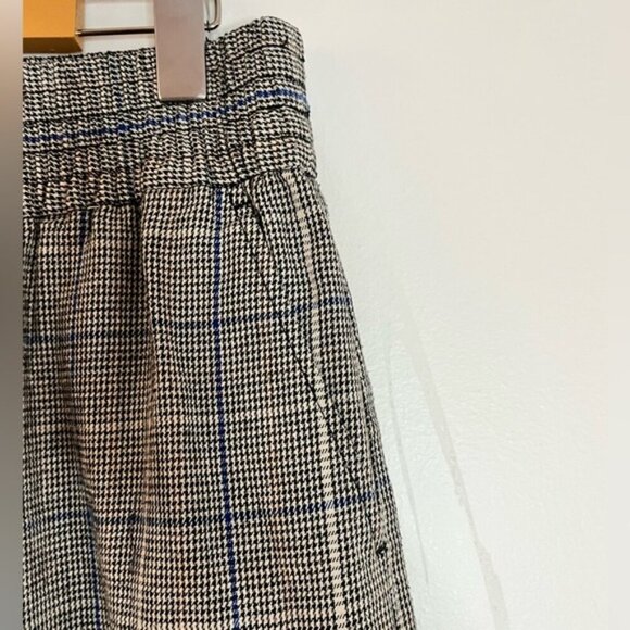 Madewell Women’s Houndstooth Wide-Leg Pants - Size M - Picture 9 of 16